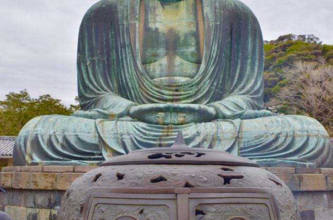 Daibutsu, the Great Buddha of Kamakura